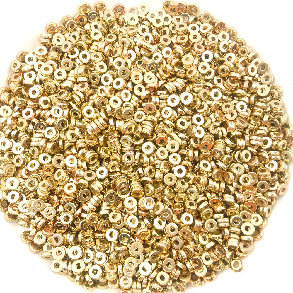 Golden Spacer Round Beads Star Heart Spacer in USA.