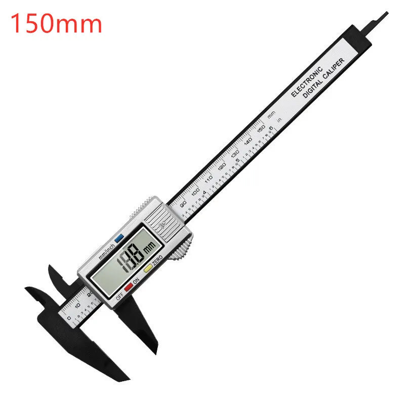 150mm 100mm Electronic Digital Caliper Carbon Fiber Dial Vernier Calip