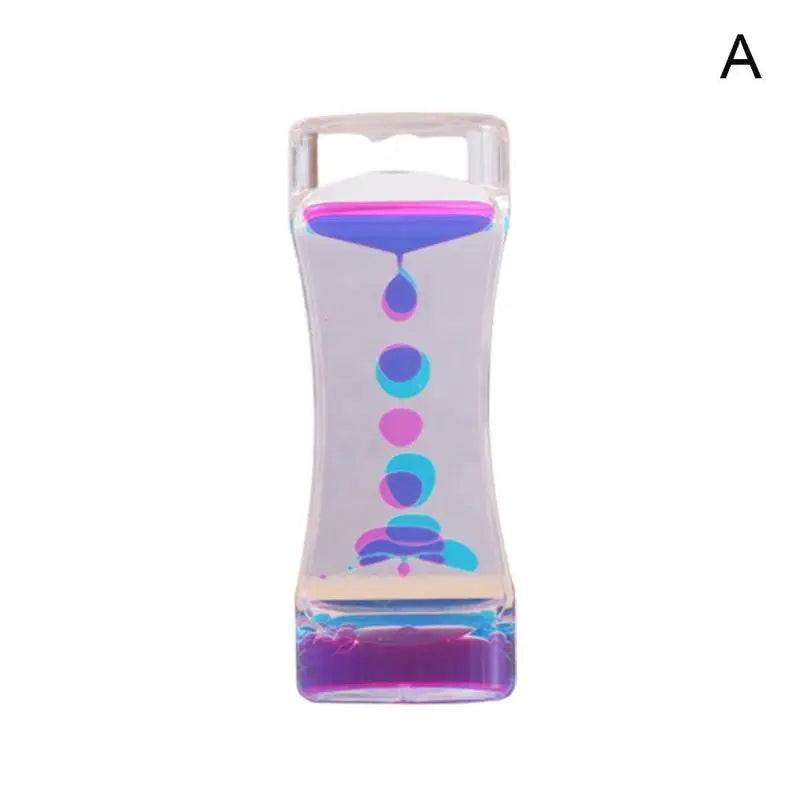 Autistic Sensory Toys Liquid Motion Bubbler Timer Colorful in USA