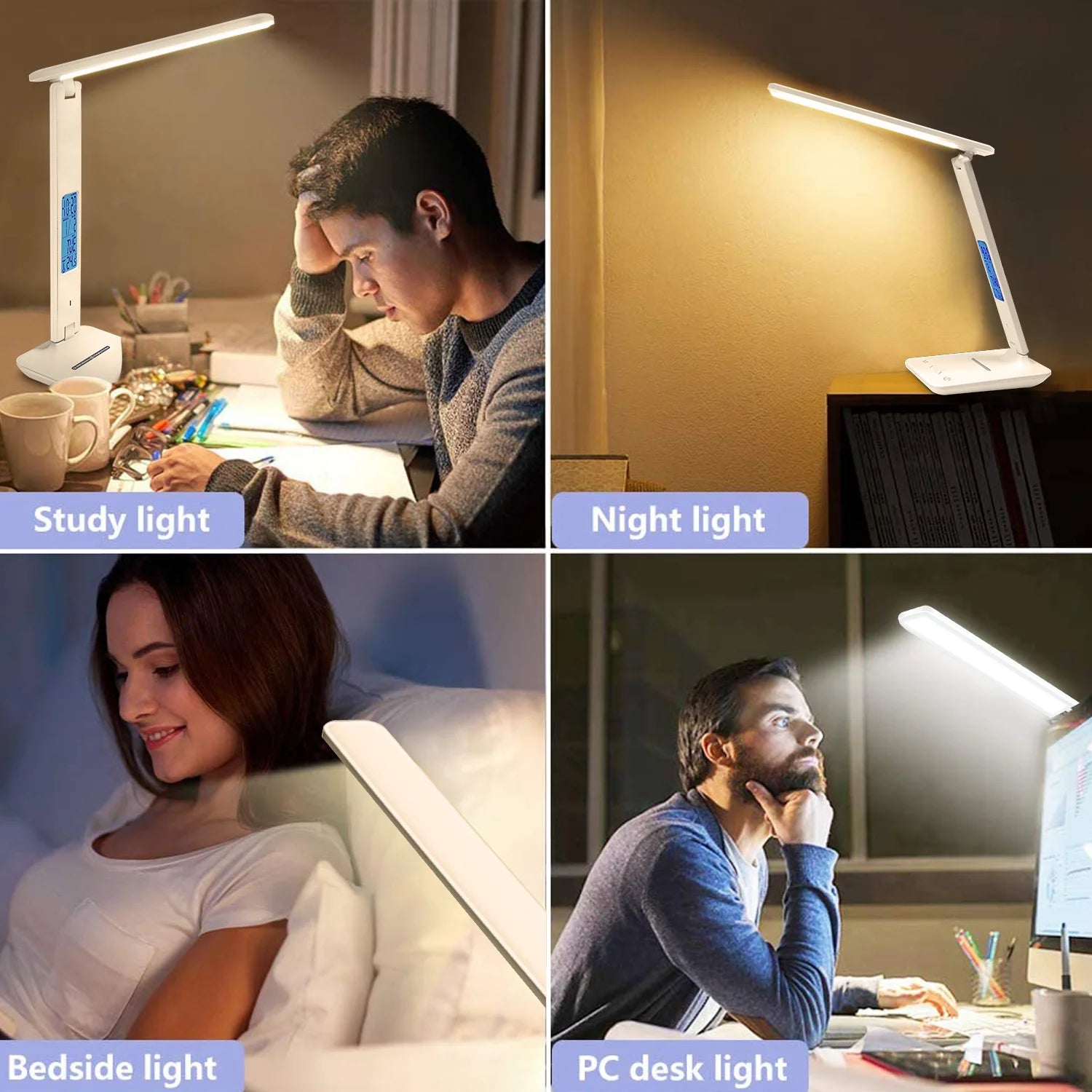 LAOPAO QI Wireless Charging LED Desk Lamp in USA.