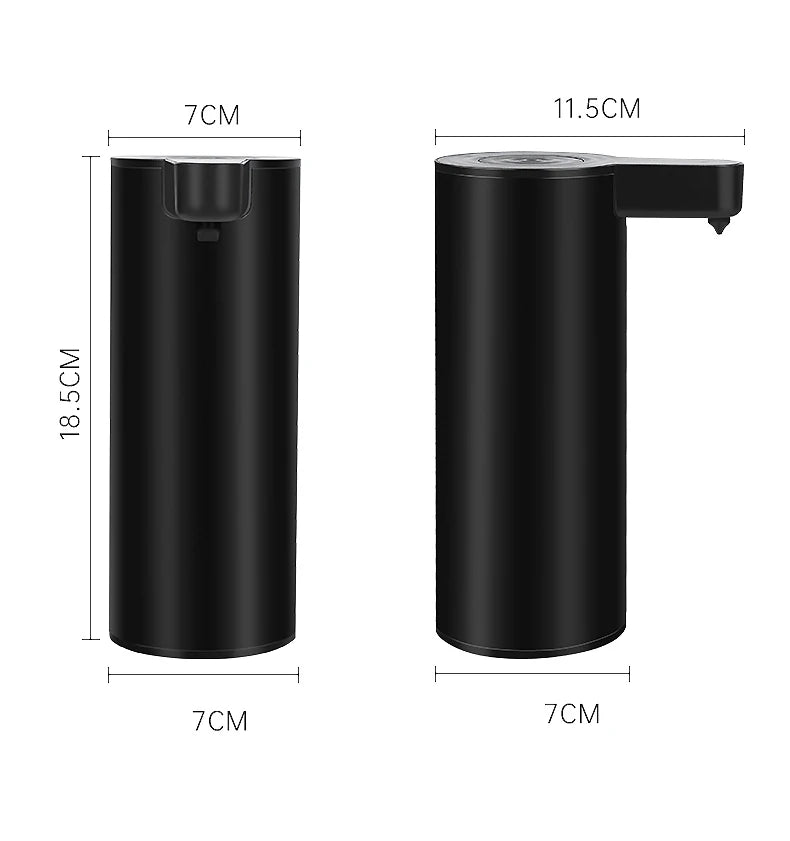 Automatic Sensor Soap Dispenser Black Bathroom Accessories