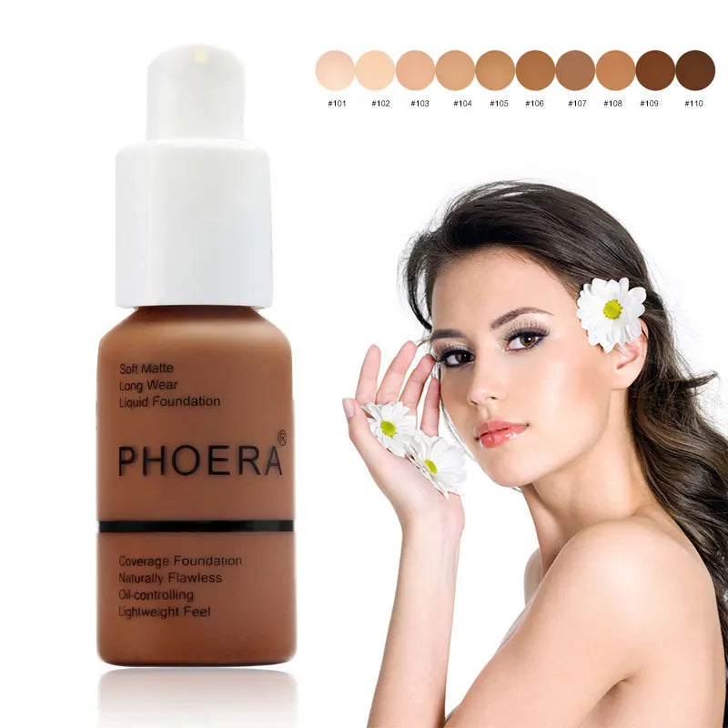 PHOERA Foundation Makeup Base Cream Mineral in USA