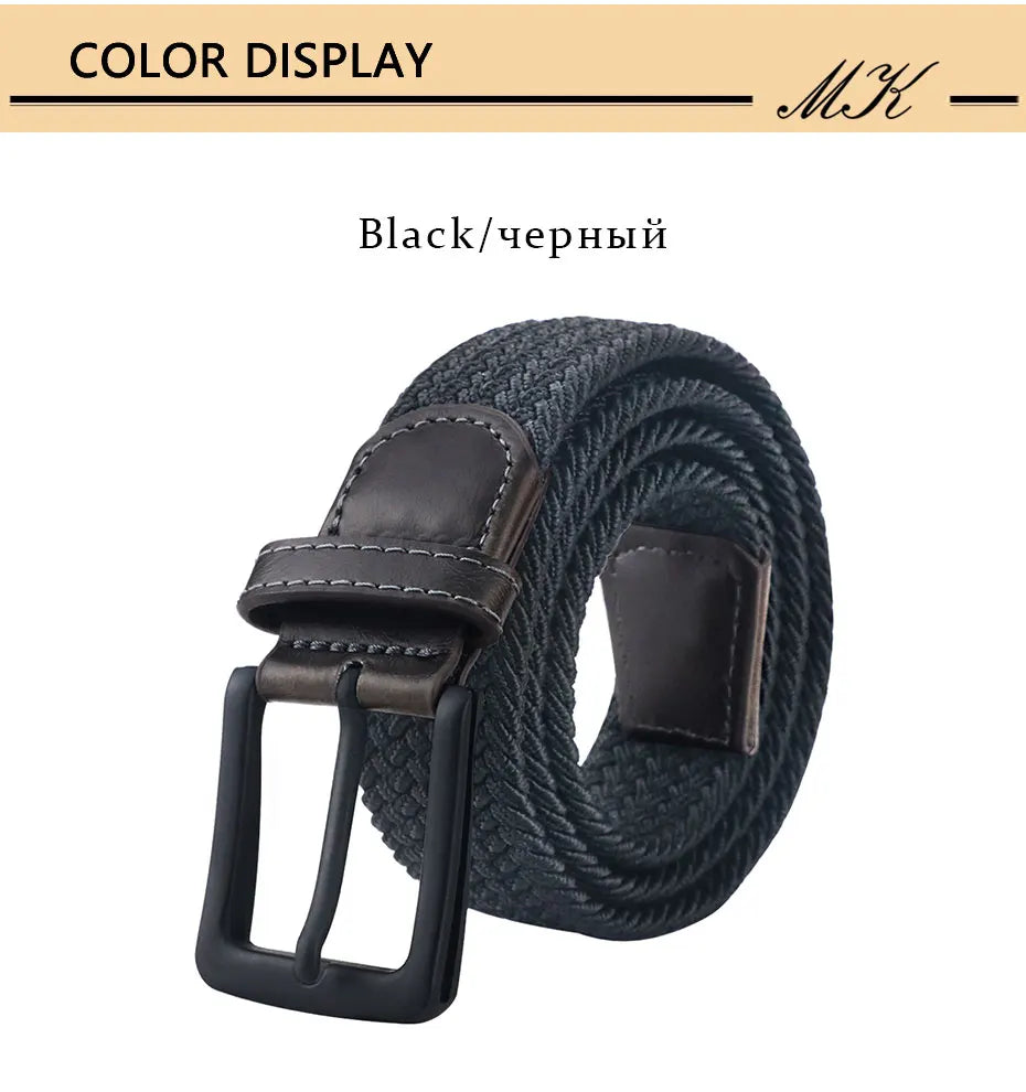 MaiKun Canvas Belts Men Fashion Metal Pin Buckle Military in USA