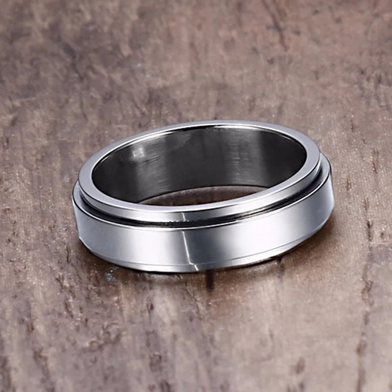 Spinner Ring Men Stress Release Accessory Classic in USA