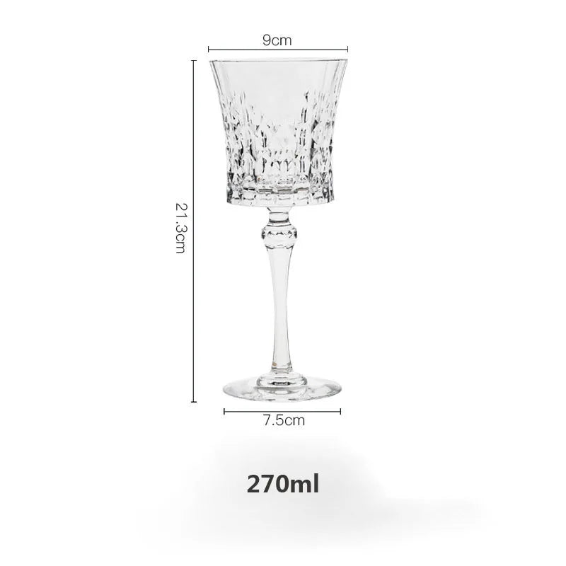 Europe Style Crystal Cup Luxury Goblet Great Capacity Wine Cup in USA.