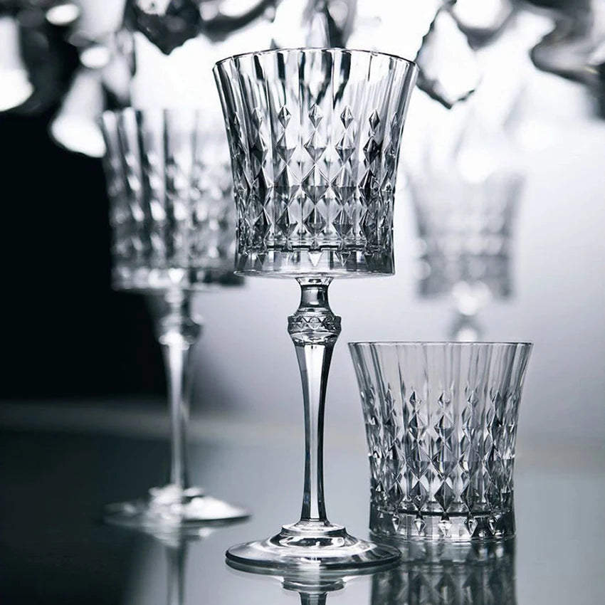 Europe Style Crystal Cup Luxury Goblet Great Capacity Wine Cup in USA.