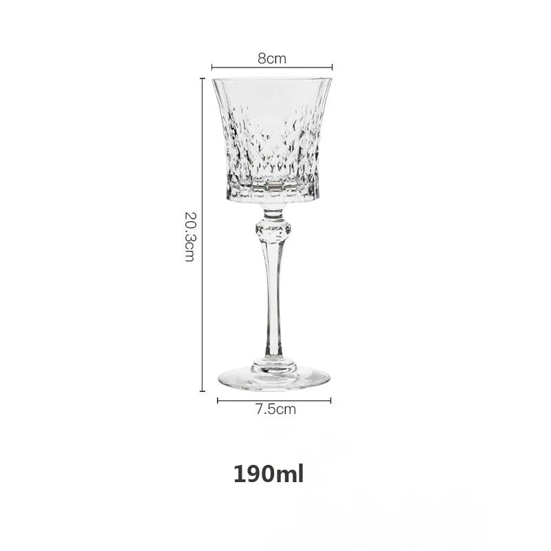 Europe Style Crystal Cup Luxury Goblet Great Capacity Wine Cup in USA.