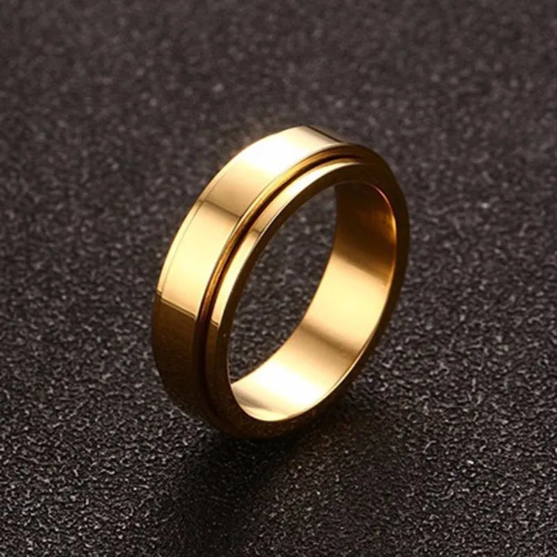 Spinner Ring Men Stress Release Accessory Classic in USA