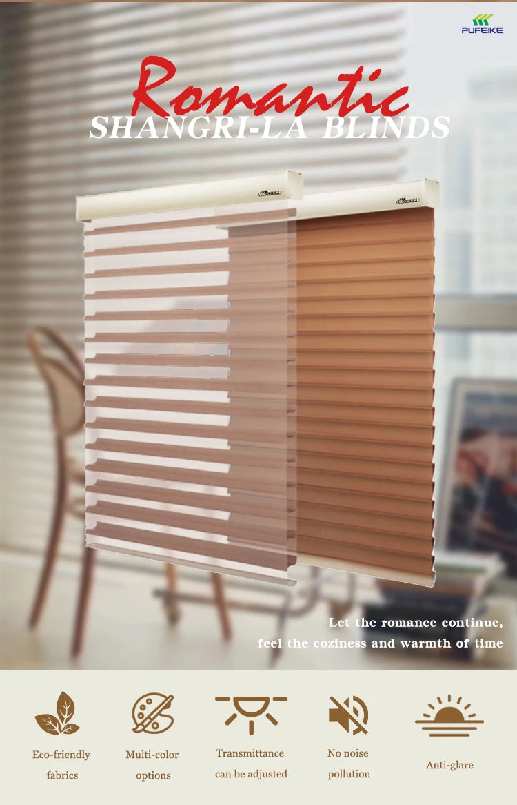 Motorized Blinds Shangrila Shades Shutters Rechargeable