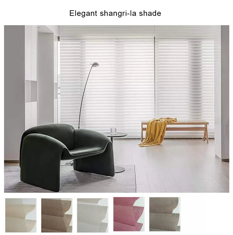 Motorized Blinds Shangrila Shades Shutters Rechargeable