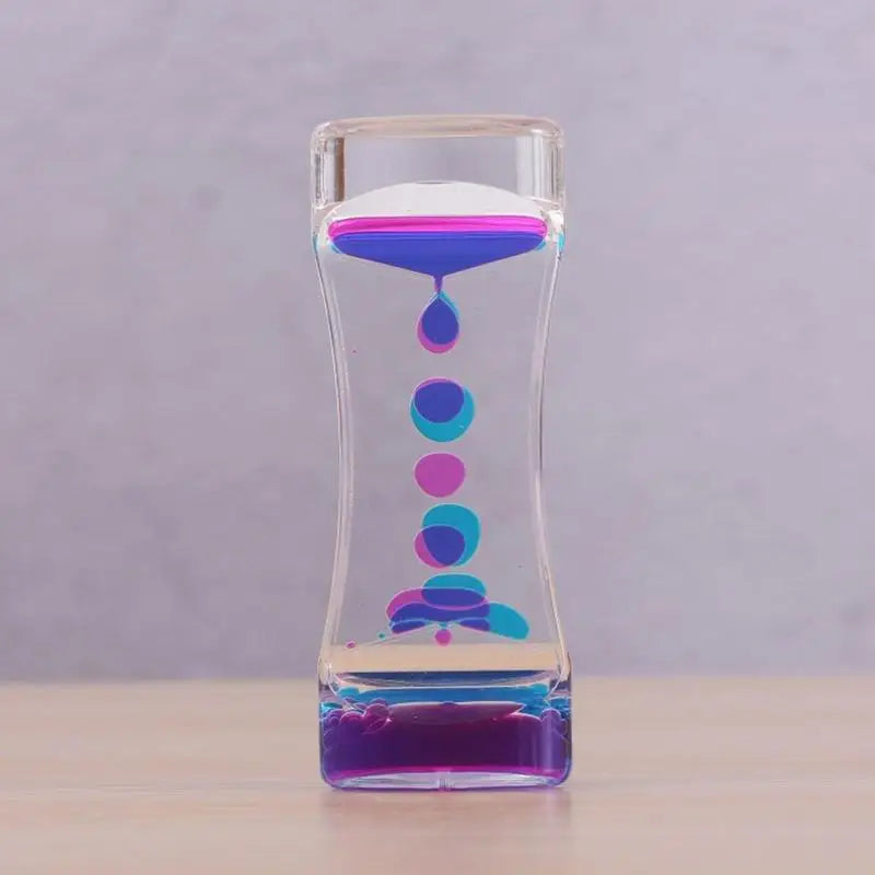 Autistic Sensory Toys Liquid Motion Bubbler Timer Colorful in USA