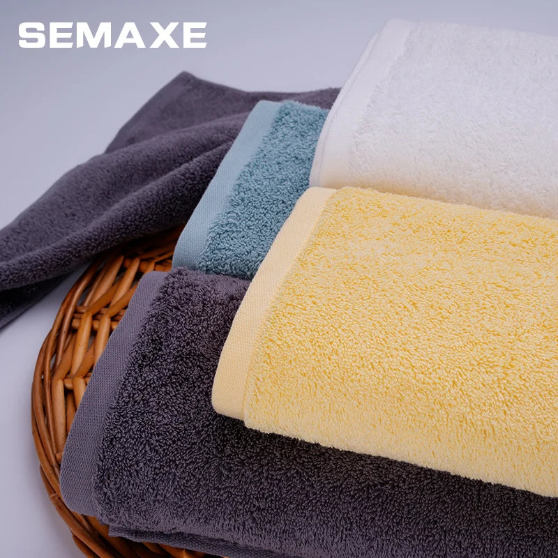 SEMAXE Bath Towel Pure Cotton Luxury High Quality Bath Towel Set