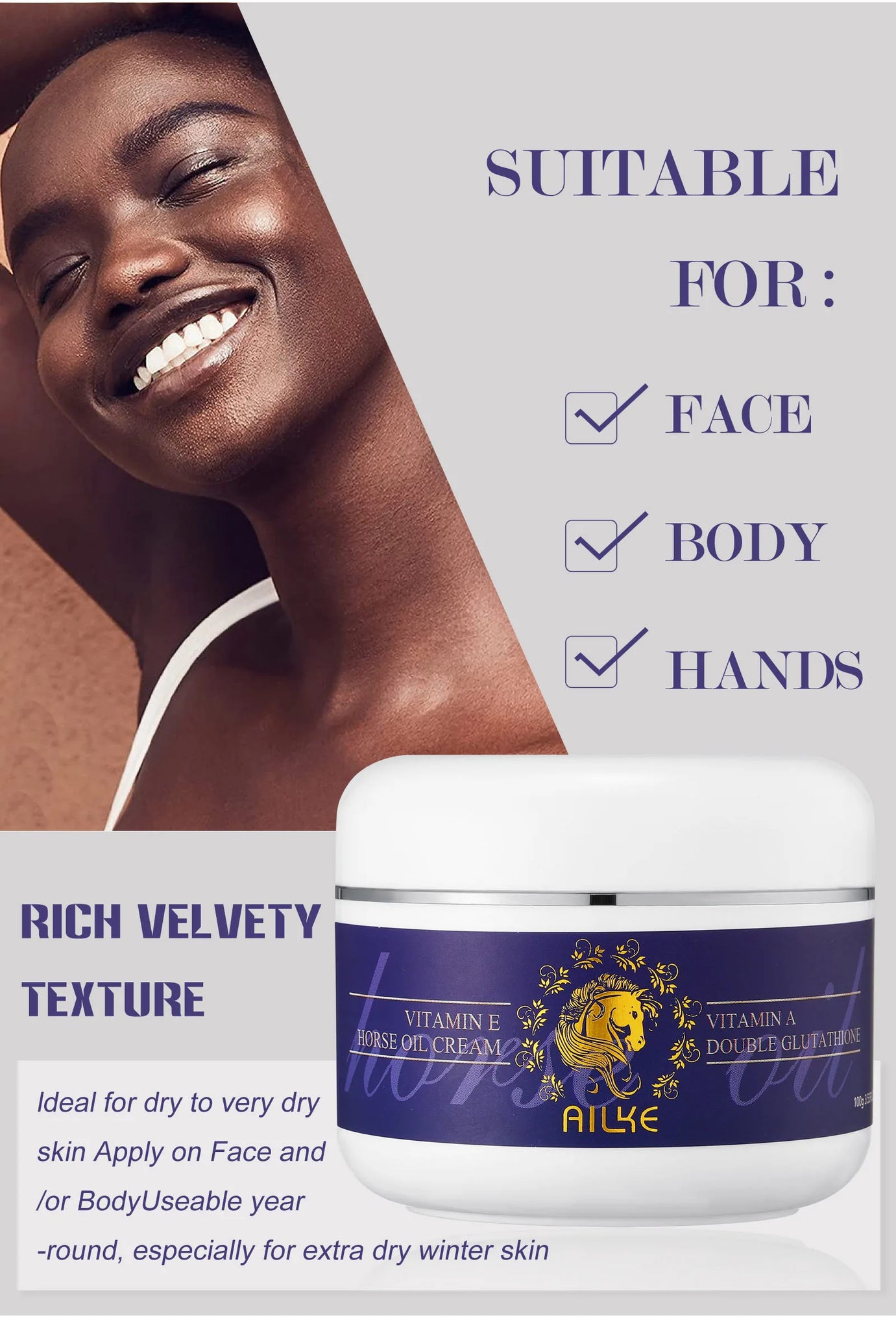 AILKE Bleaching Skin Care, With Double Glutathione, in USA