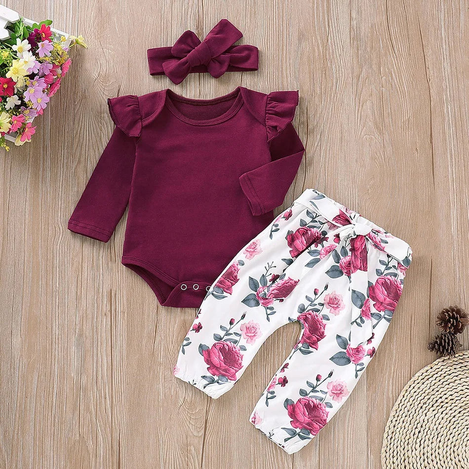 Baby Girl Clothes Set Newborn Kids Clothing Childern in USA