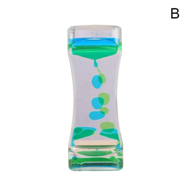 Autistic Sensory Toys Liquid Motion Bubbler Timer Colorful in USA