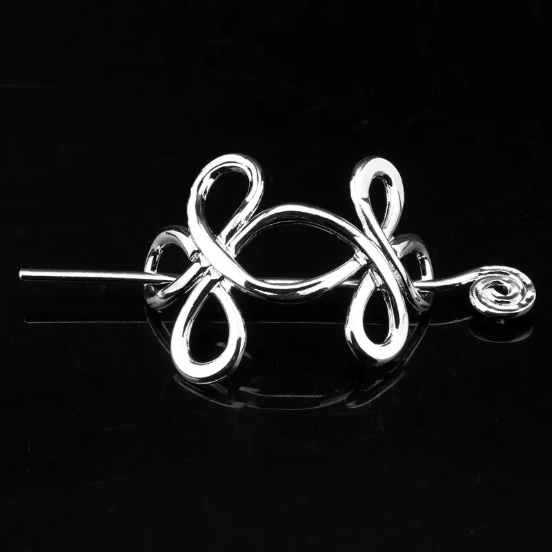 Metal Hair Stick Slide Hair Clips Women Hair Accessories Holder Jewelry in USA