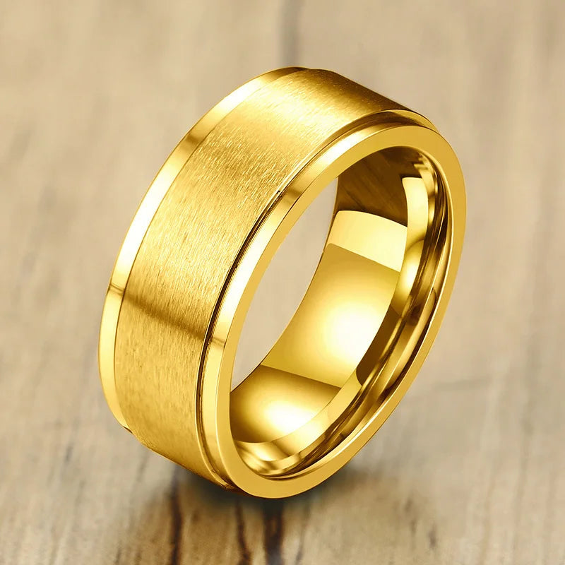 Spinner Ring Men Stress Release Accessory Classic in USA