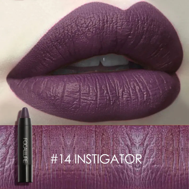 FOCALLURE Colors Matte Lipstick Long Lasting Waterproof Sexy in USA