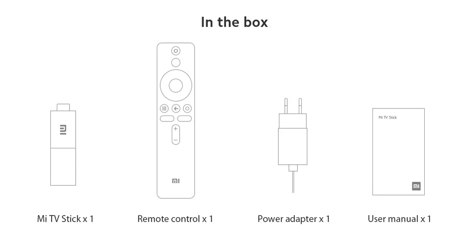 Xiaomi Mi TV Stick Global Version Smart EU Android Stick IN USA.