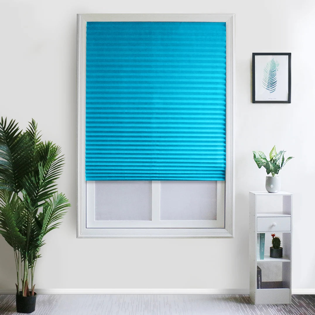 Cheap Adhesive Window Pleated Zebra Blind Shades Blind in USA