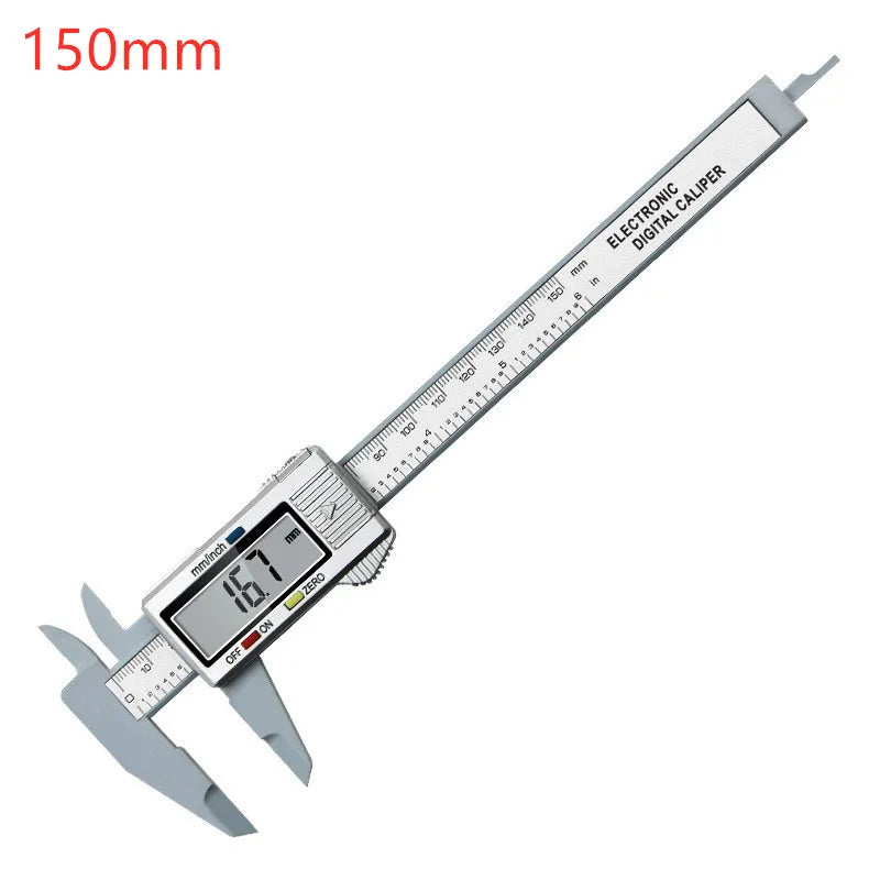 150mm 100mm Electronic Digital Caliper Carbon Fiber Dial Vernier Calip