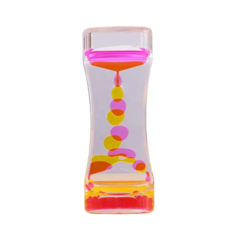 Autistic Sensory Toys Liquid Motion Bubbler Timer Colorful in USA