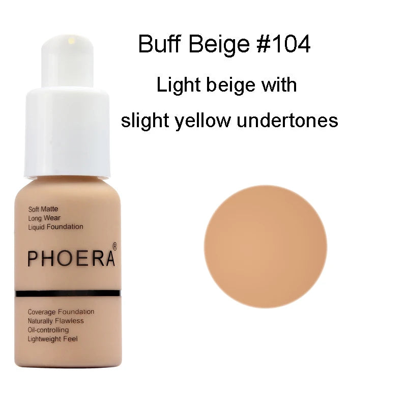 PHOERA Foundation Makeup Base Cream Mineral in USA