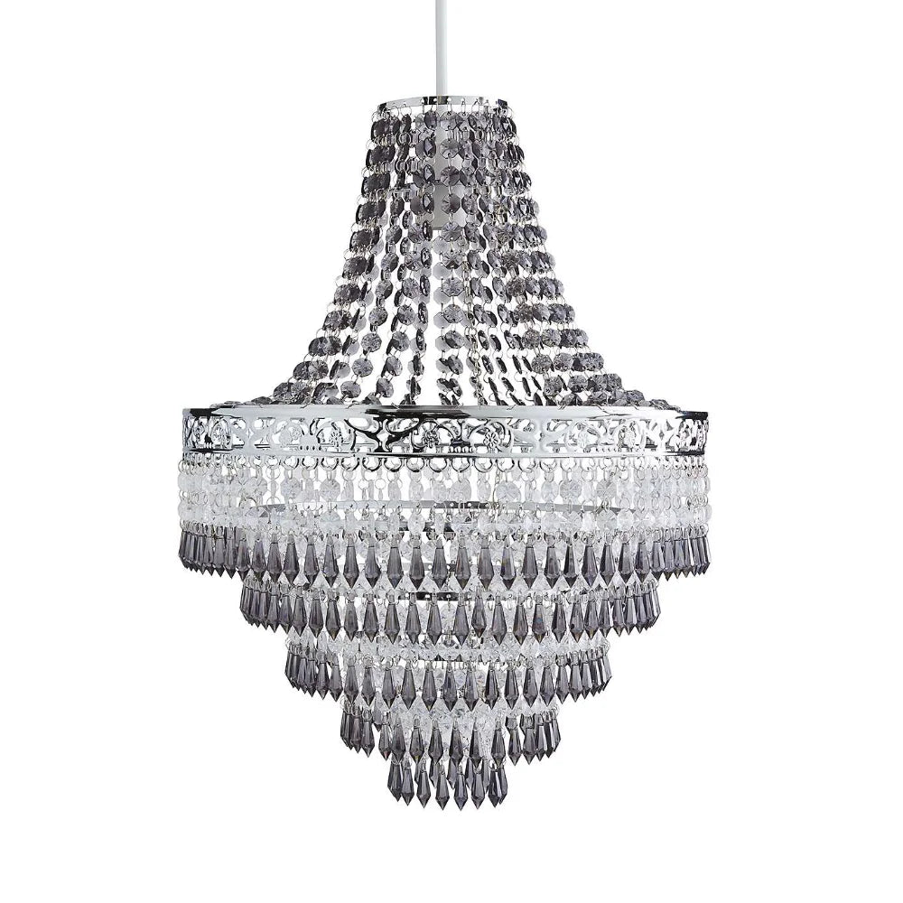 Blenheim Plastic Large Acrylic Chandelier Shade Easy IN USA.