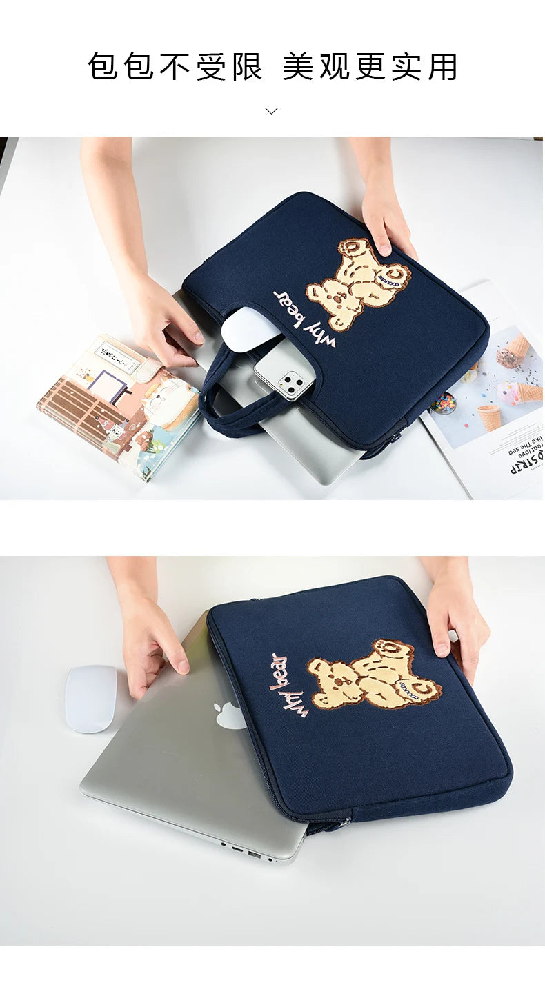 laptop sleeve case bag Fashion women girls cartoon in USA.