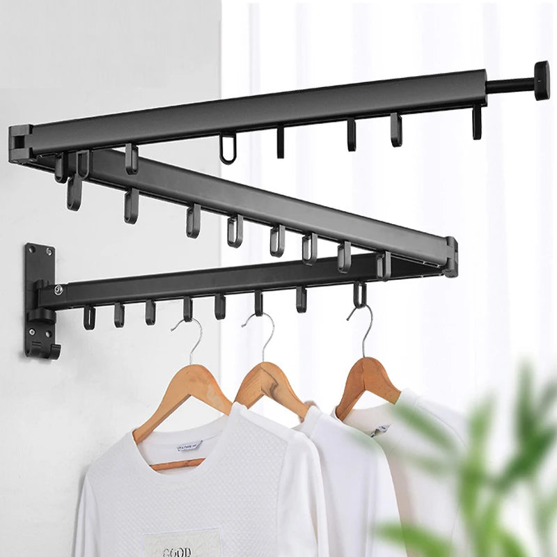 Retractable Cloth Drying Rack Folding Clothes Hanger IN USA.