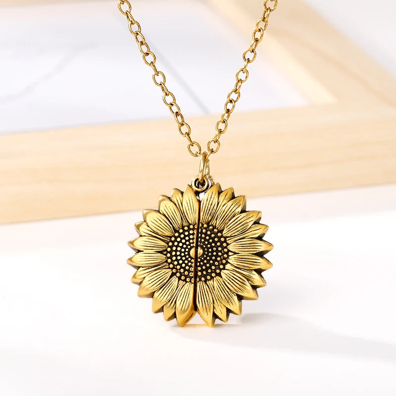 Sunshine Necklaces Women Men Lover Gold Color in USA