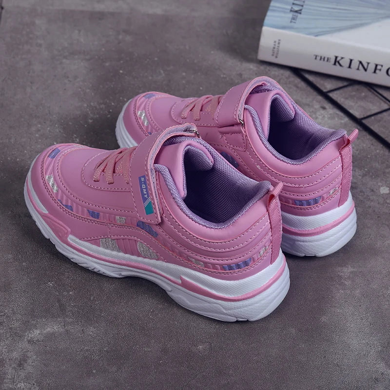 Girls Sport Shoes Waterproof Running Shoes Kids Sneakers in USA