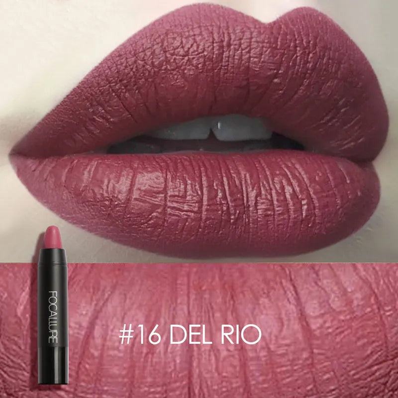 FOCALLURE Colors Matte Lipstick Long Lasting Waterproof Sexy in USA