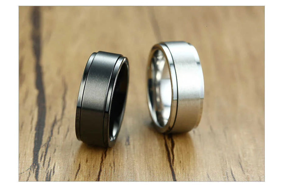 Spinner Ring Men Stress Release Accessory Classic in USA