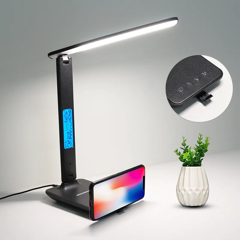 LAOPAO QI Wireless Charging LED Desk Lamp in USA.