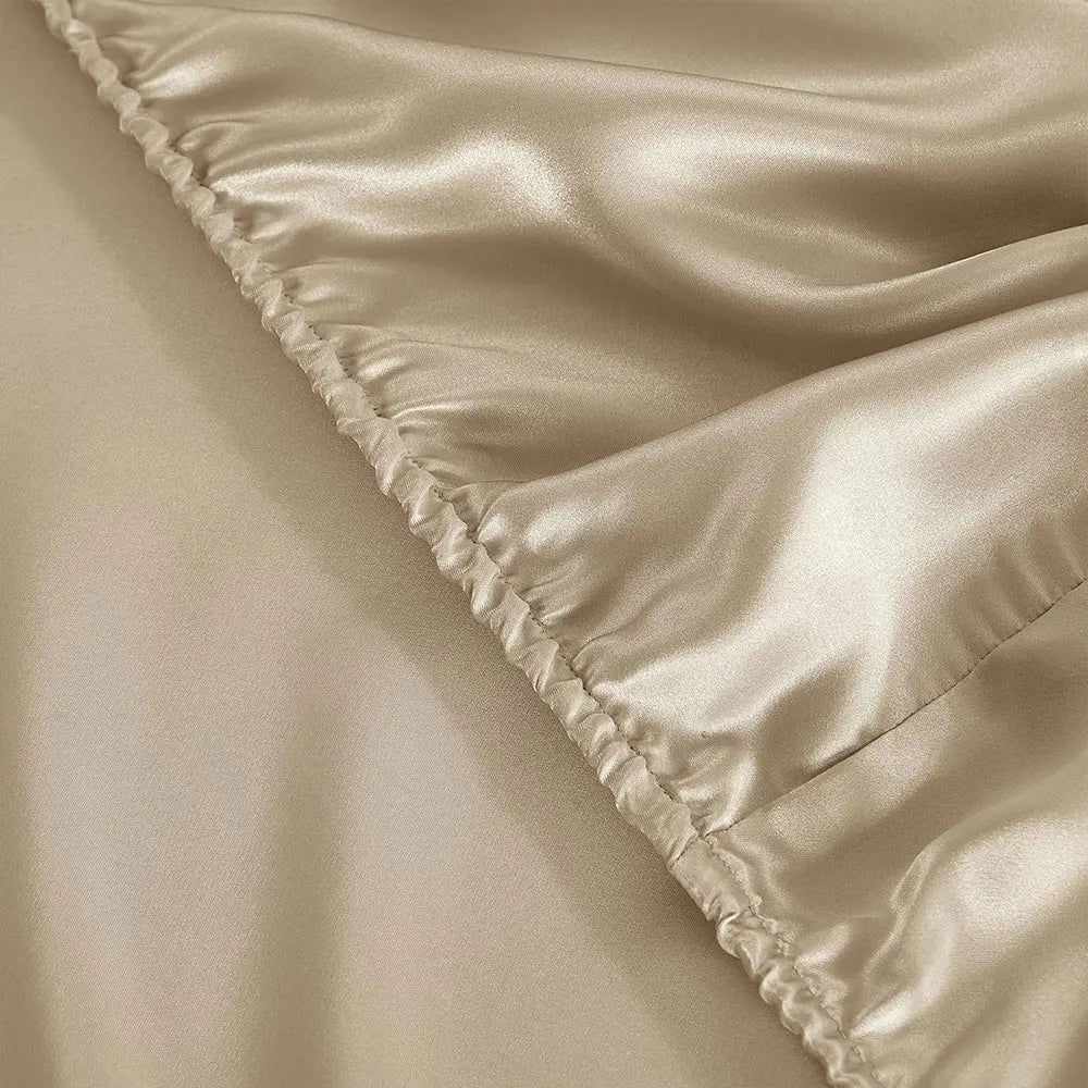 LILYSILK Silk Fitted Sheet deep Pure Mulberry Silk momme in USA