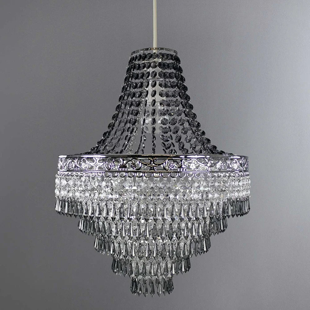 Blenheim Plastic Large Acrylic Chandelier Shade Easy IN USA.