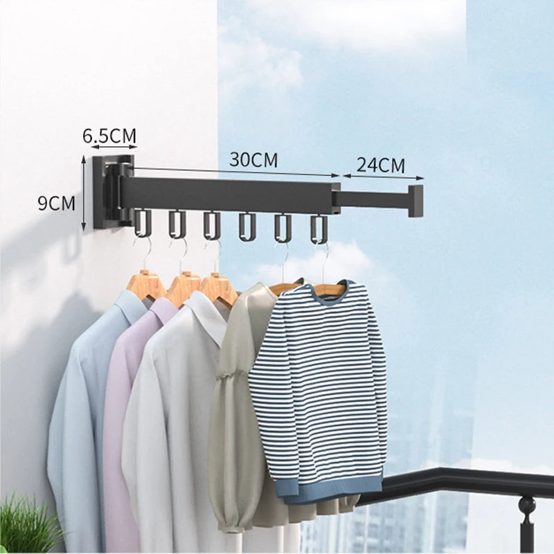 Retractable Cloth Drying Rack Folding Clothes Hanger IN USA.