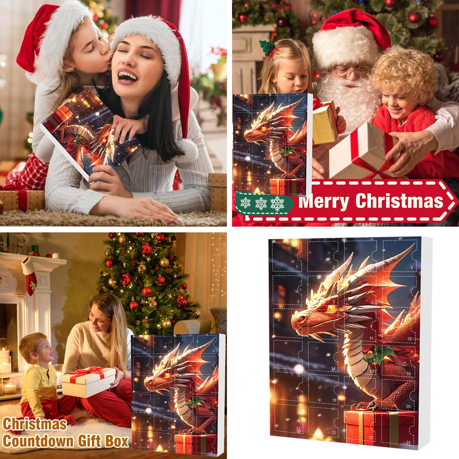 Christmas Countdown Calendar Featuring 24 Surprise Gifts Including Ado