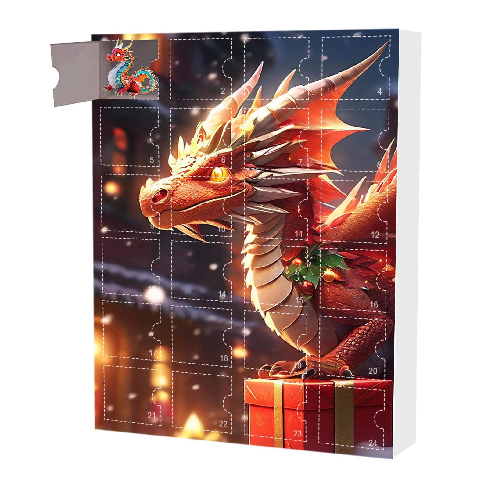 Christmas Countdown Calendar Featuring 24 Surprise Gifts Including Ado