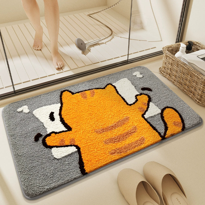 Absorbent Domestic Toilet Entrance Bedroom Floor Mat in USA.