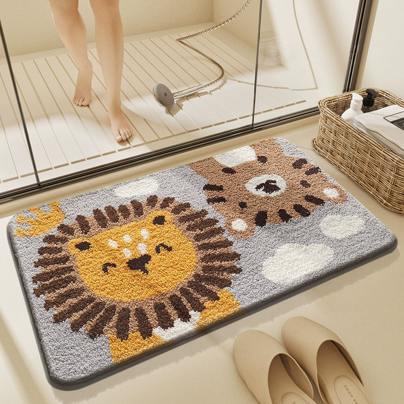 Absorbent Domestic Toilet Entrance Bedroom Floor Mat in USA.