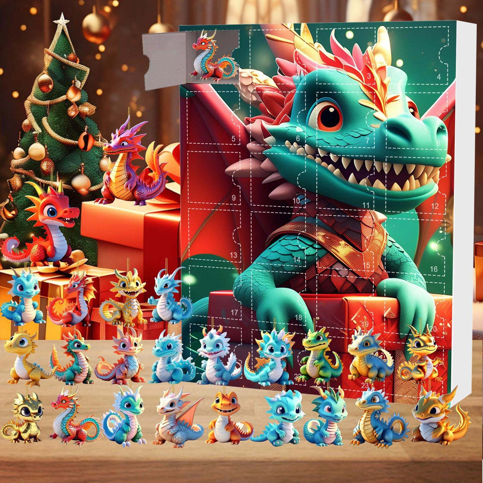 Christmas Countdown Calendar Featuring 24 Surprise Gifts Including Ado