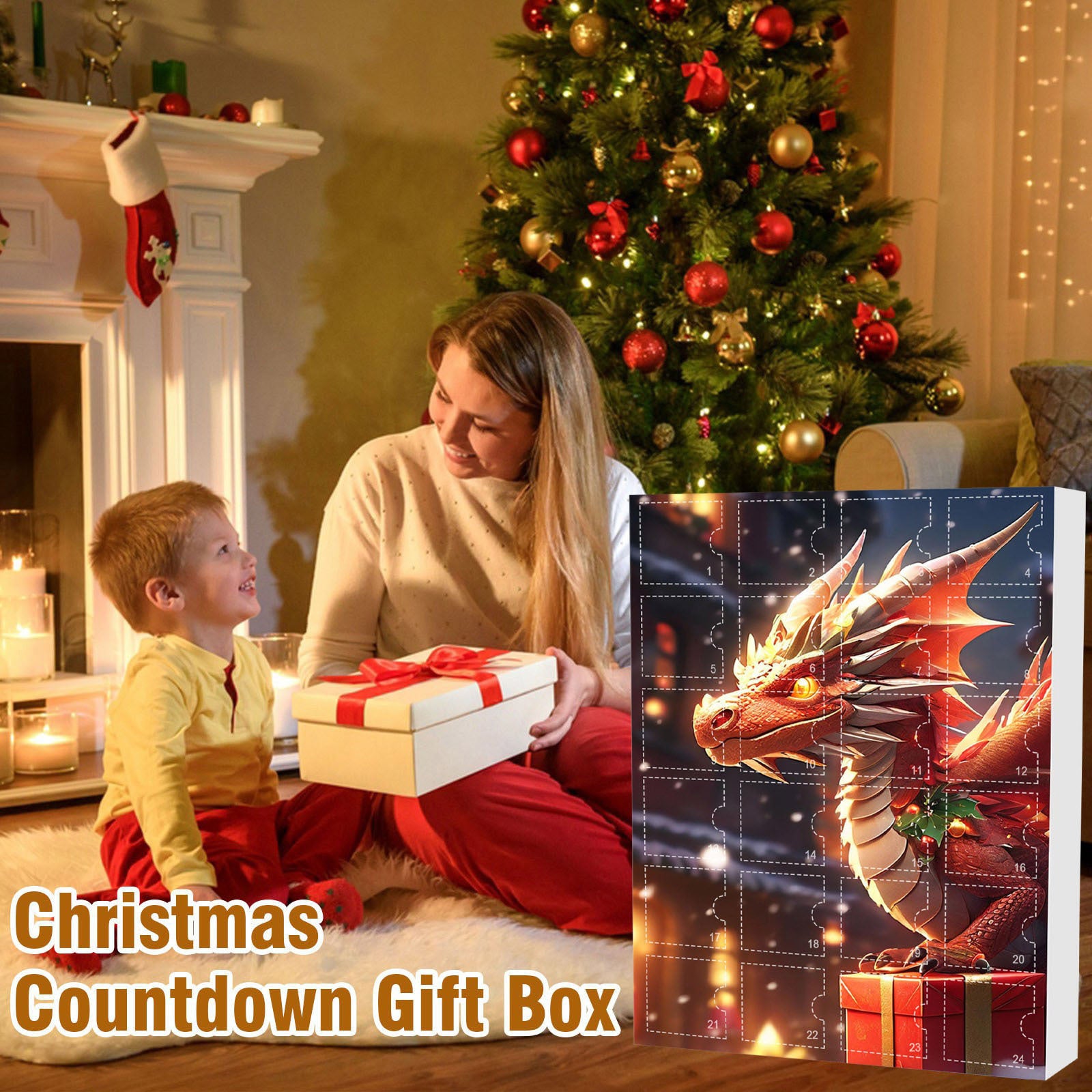 Christmas Countdown Calendar Featuring 24 Surprise Gifts Including Ado