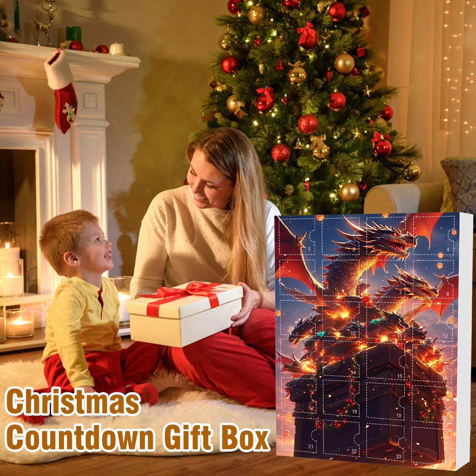 Christmas Countdown Calendar Featuring 24 Surprise Gifts Including Ado