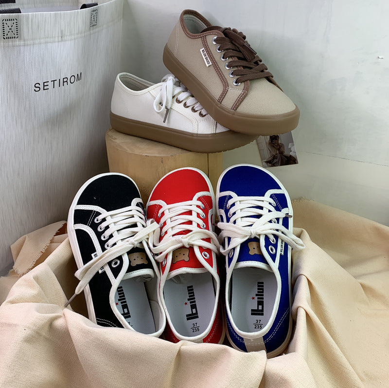 Designer Canvas Shoes Women Low Top Sneakers in USA