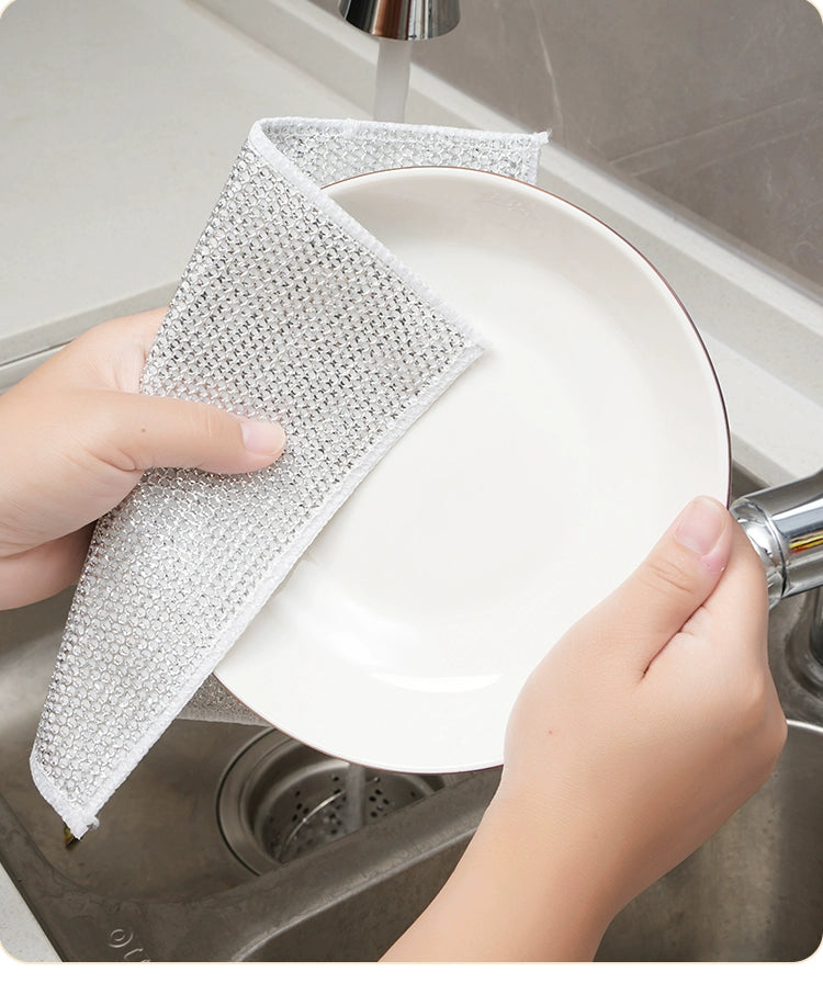 Steel Wire Dishcloth Oil-Free in USA.