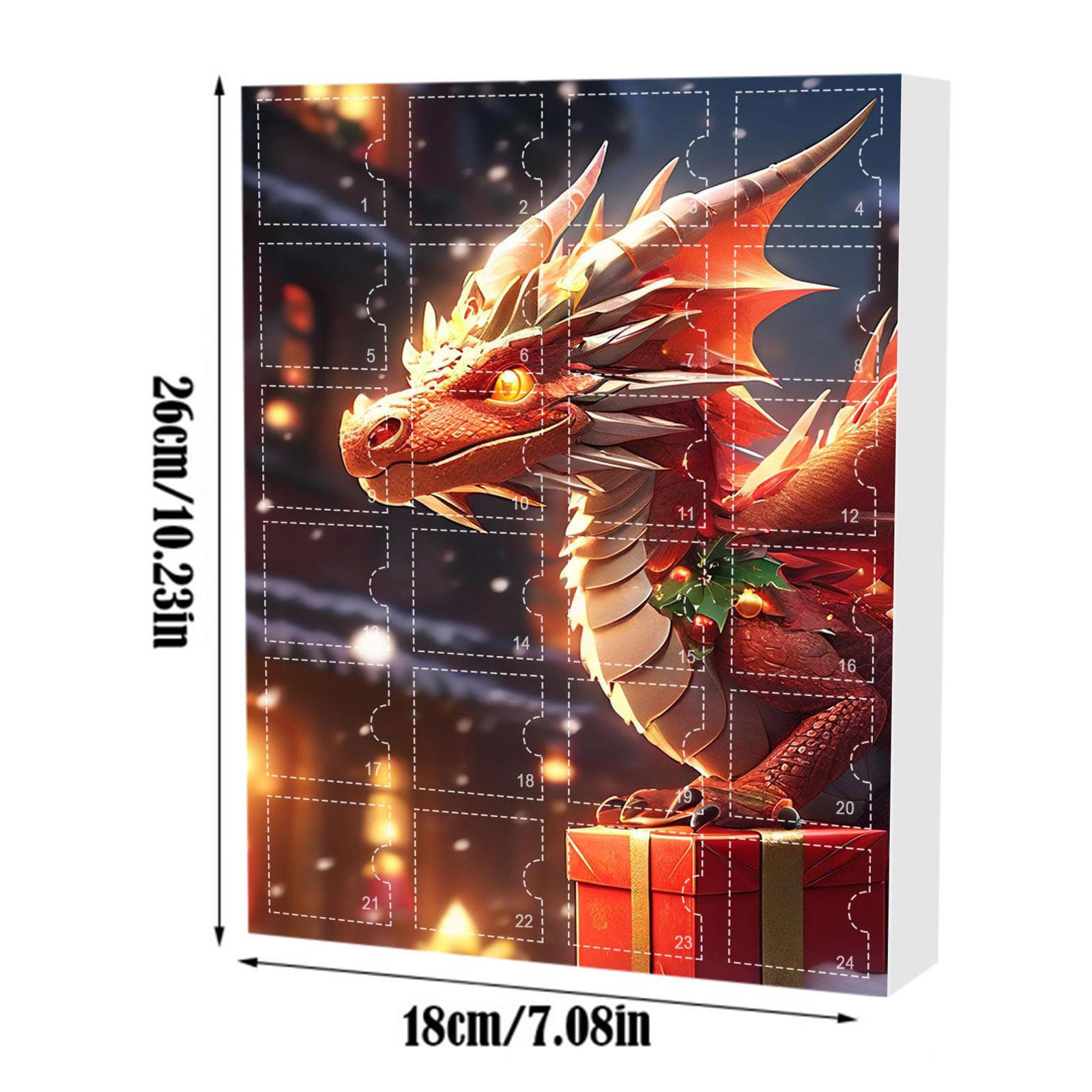 Christmas Countdown Calendar Featuring 24 Surprise Gifts Including Ado