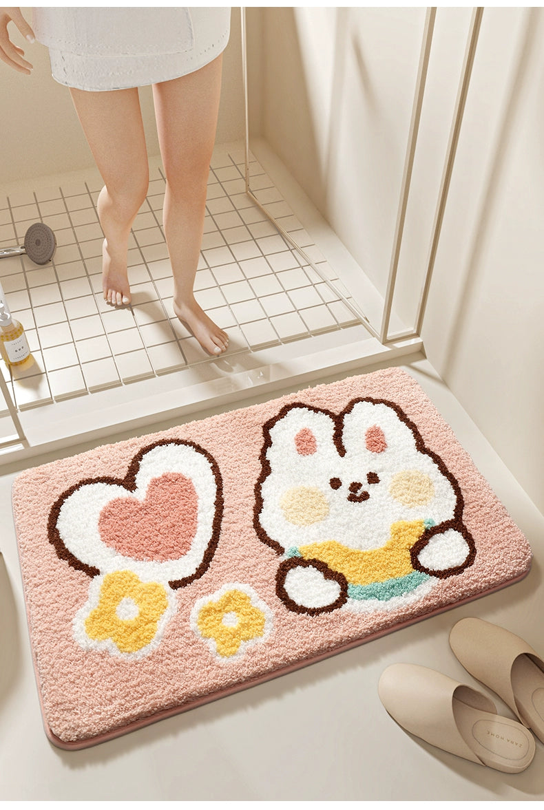 Absorbent Domestic Toilet Entrance Bedroom Floor Mat in USA.