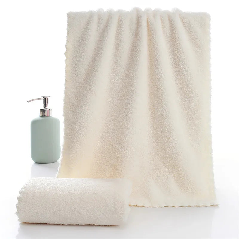 Microfiber Coral Velvet Face Towel Absorbent Cleaning Towel